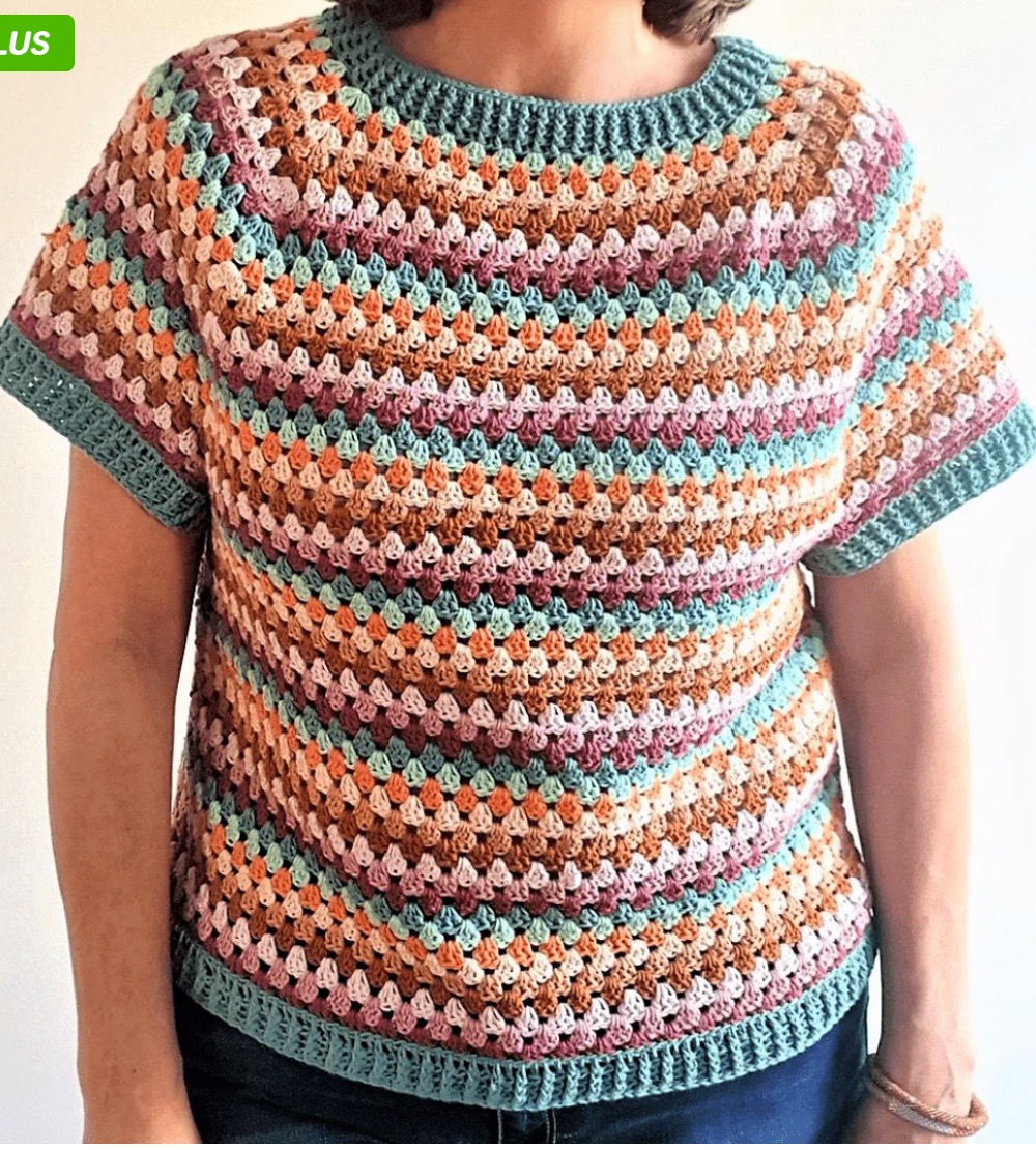 Granny Square Top