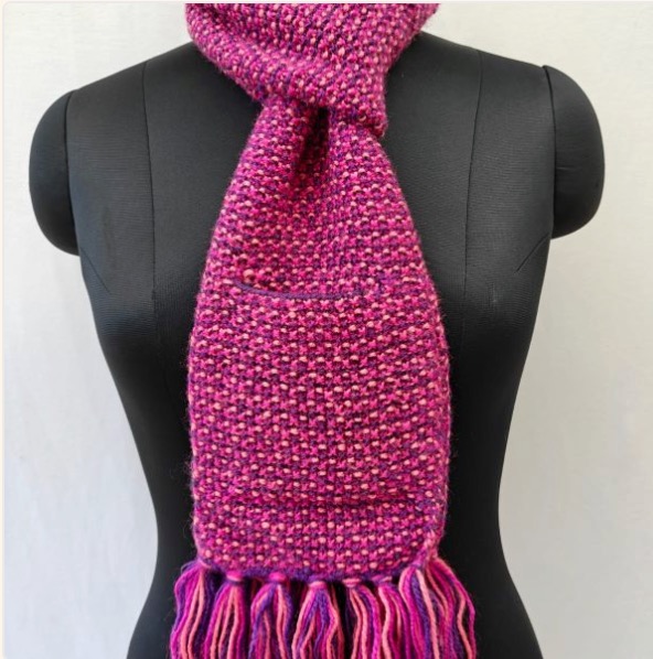Handknit Mufflar