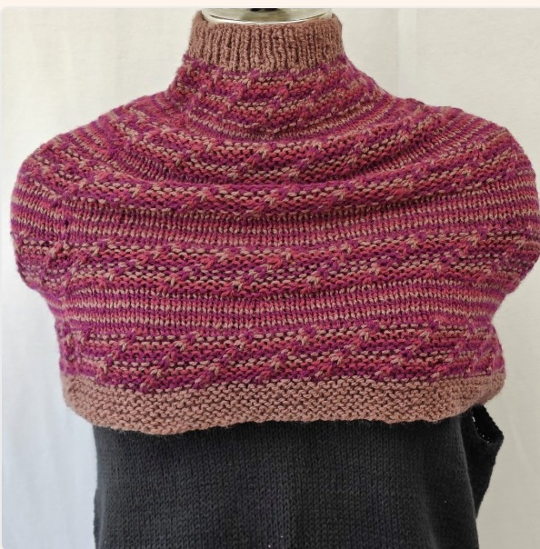 Handknit Shawl / Cowl