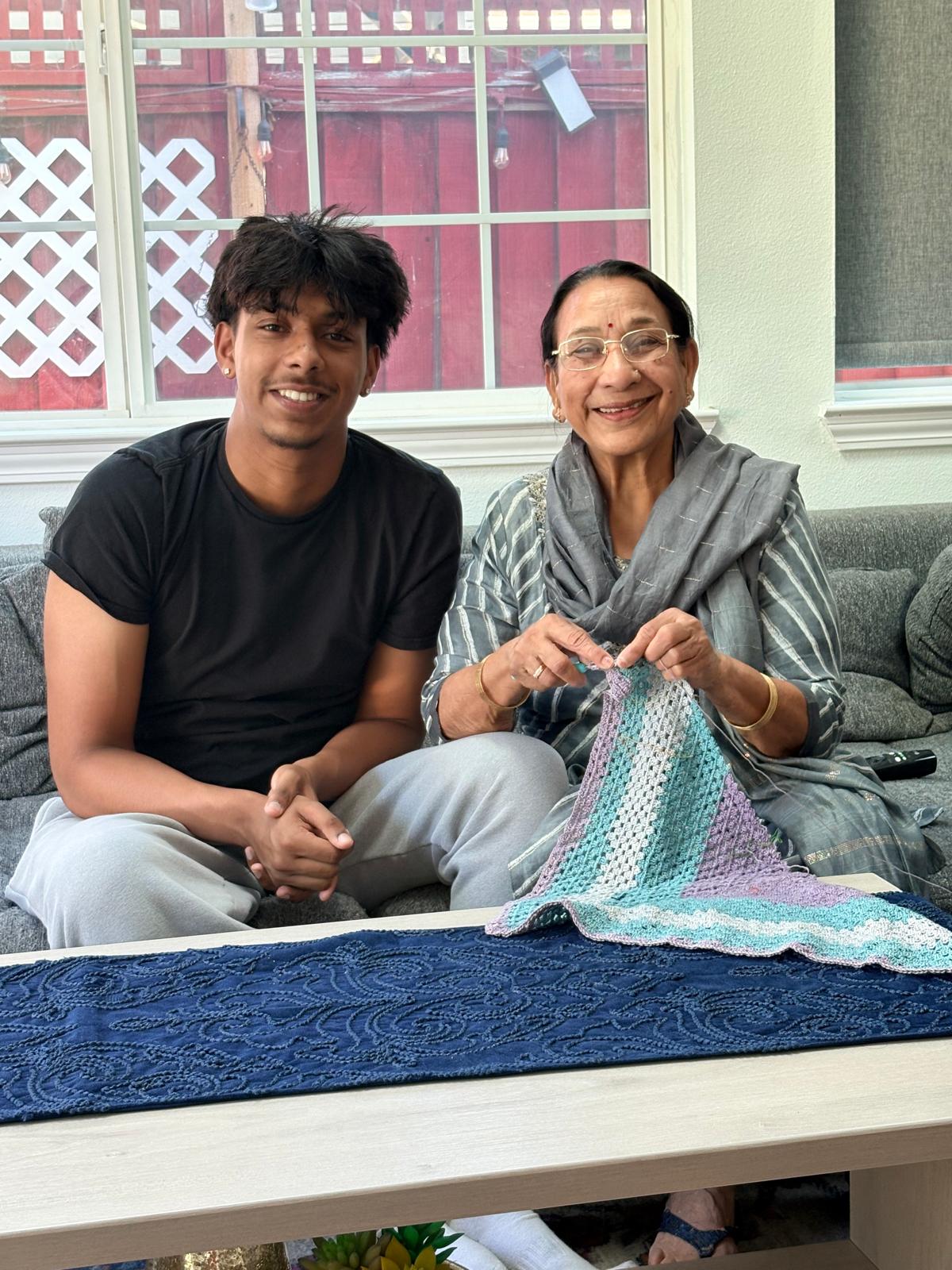 Ayaan and Nani together